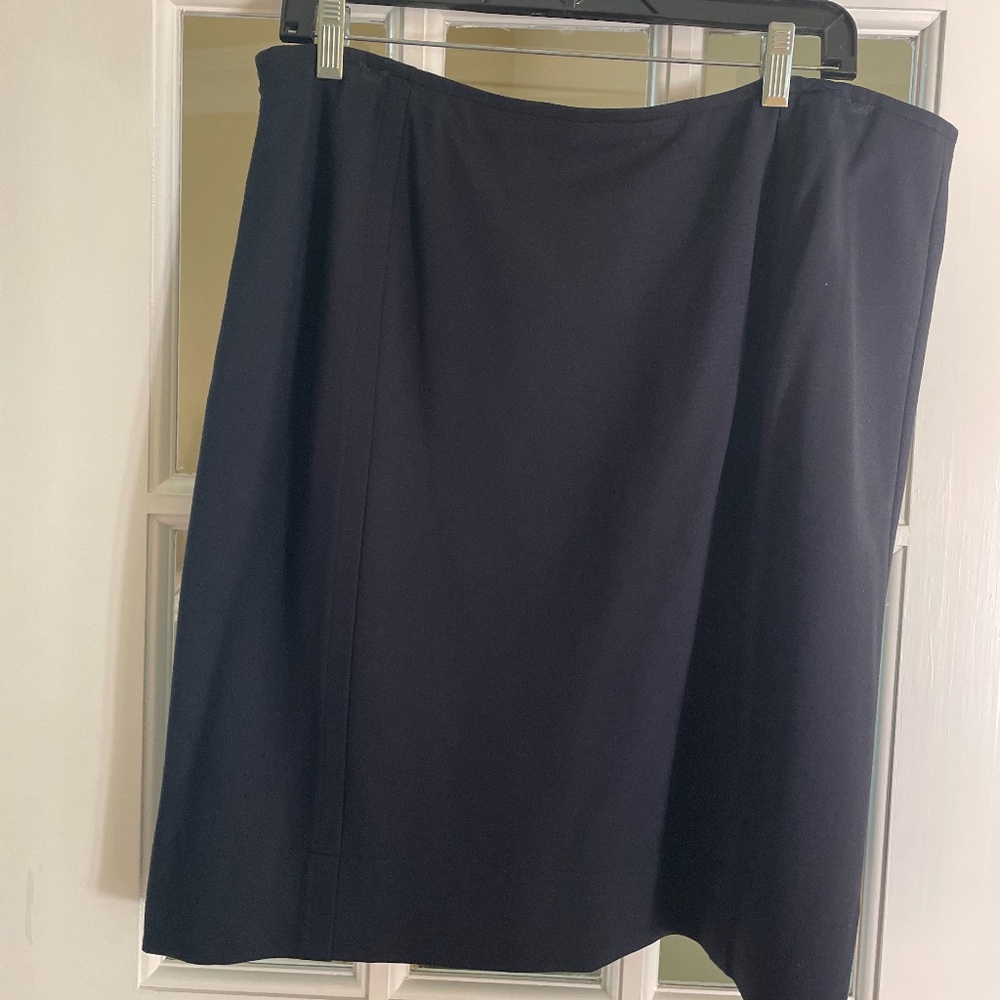 Faconnable Navy Skirt